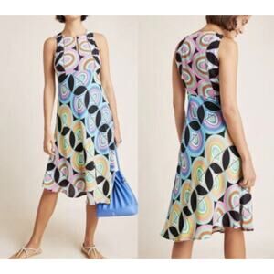 NWT Anthropologie Kenzie Asymmetrical Dress Size 6